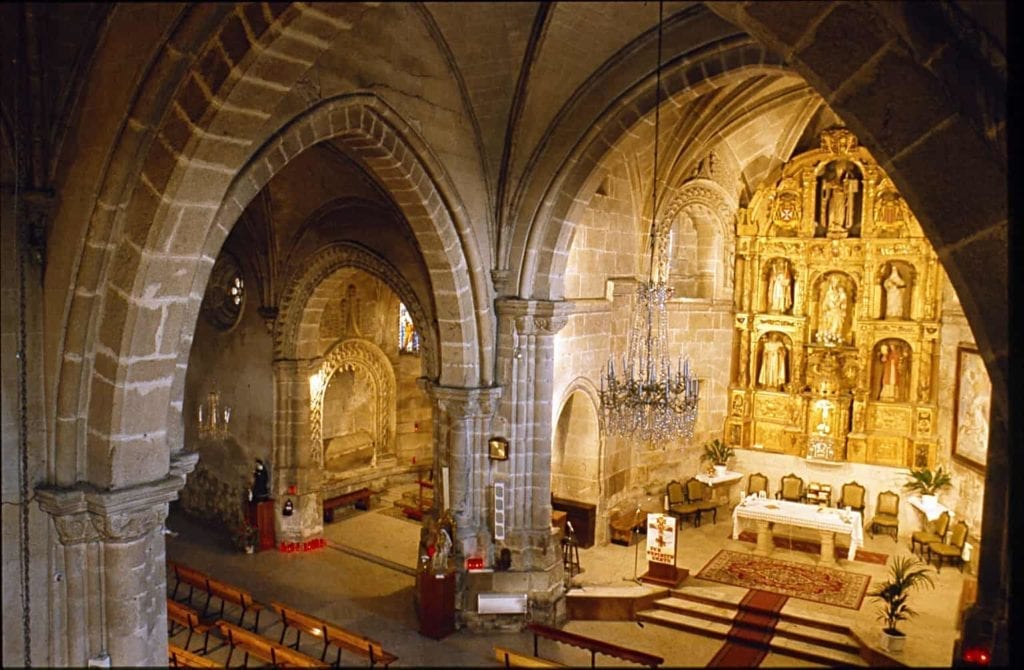 Convent of La Magdalena de Sarria, on the Pilgrim's Way to Santiago from O Cebreiro