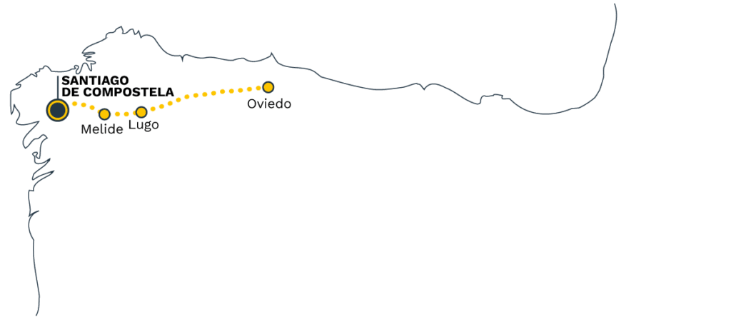 Camino Primitivo desde Oviedo