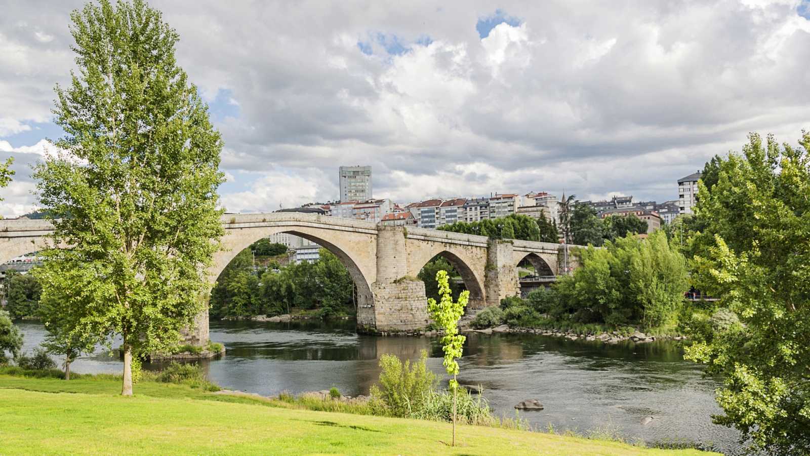 La Ponte Vella de Ourense, Camino Sanabrés de Ourense a Santiago