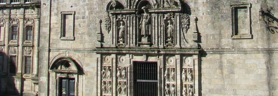 La porte sainte de la cathédrale de Santiago